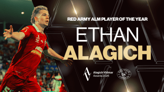 Alagich Vidmar 2025/26 Red Army ALM Player of the Year: Ethan Alagich