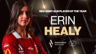 Alagich Vidmar 2025/26 Red Army ALW Player of the Year: Erin Healy