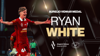 Alagich Vidmar 2025/26 Aurelio Vidmar Medal: Ryan White