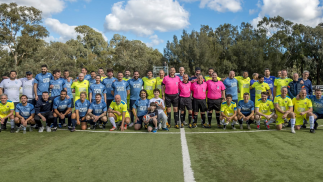 Reds & local legends unite for special charity match