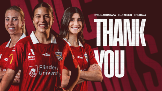 Adelaide United confirms departures of Healy, Tonkin and McNamara
