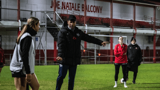 Theo Tsiounis Connects with Local WNPL Clubs During Off-Season 