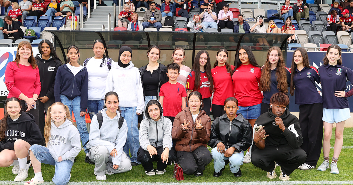 Empowering Girls Through Football Program celebrated at Adelaide United’s home opener